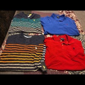 4  youth boys (14/16) Ralph Lauren polo shirts